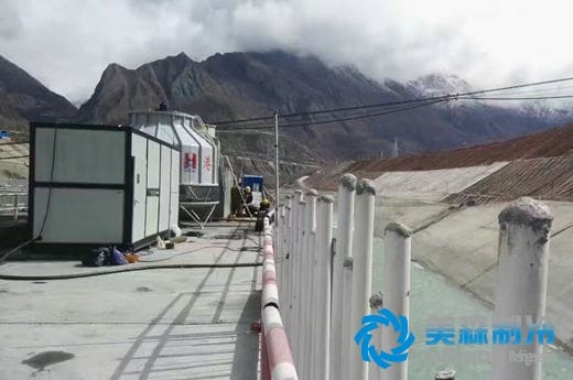移動式冷水站-水電五局大壩建設-第6張-工程案例-美森威爾