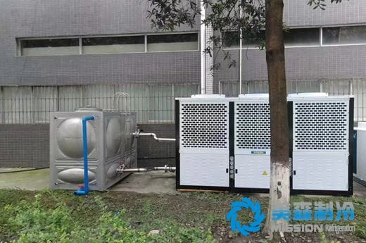 真空爐冷卻冷水機組安裝完畢！-第2張-工程案例-美森威爾