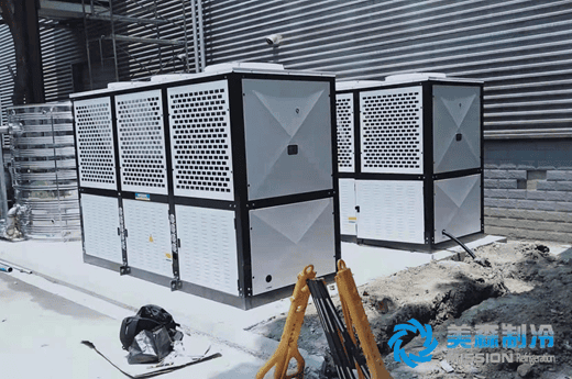 兩套風冷柜式冷水機組交付用戶使用-第1張-工程案例-美森威爾